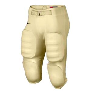 NIKE‎ men's Team Defender Game Football Pants Gold Size 3XL XXXL